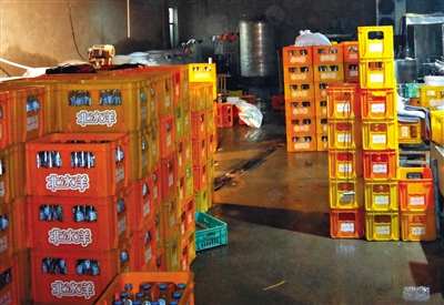 假“北冰洋”原瓶灌装口感难辨